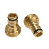 Brass Male Connector 19mm (3/4in)