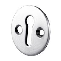 Bright Chrome Round Open Escutcheon 32mm