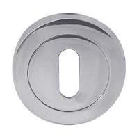 Bright Chrome Standard Key Escutcheon 50mm