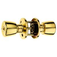 Brass Privacy Knob Lock Set