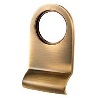 Brass Antiqued Finish Rounded Door Pull 83x44mm