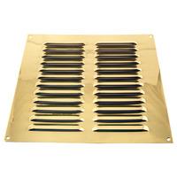 Brassed Louvre Slotted Vent 229x...