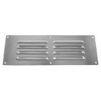 Brushed Stainless Steel Slotted Vent 229x76mm