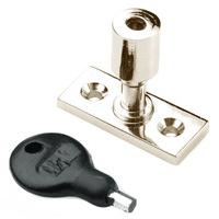 Bright Nickel Casement Stay Locking Pin