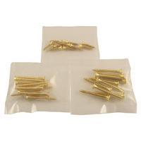 Brass CSK Woodscrews Pre-pack