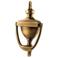 Brass Antiqued Finish Victorian Urn Knocker 130x73mm