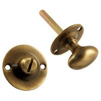 Brass Antiqued Finish Oval Snib and Release