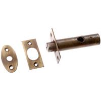 brass antiqued finish security mortice door bolt