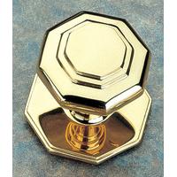 brass unlacquered 70mm centre door knob