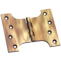 Brass Antiqued Finish Parliament Projection Hinge 102x76x127mm In Pairs