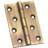 Brass Antiqued Finish Hinge 102x76mm In Pairs