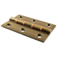 Brass Antiqued Finish Hinge 76x50mm In Pairs