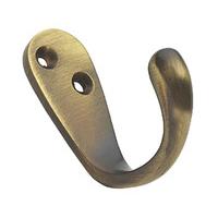 Brass Antiqued Finish Robe Hook 53mm