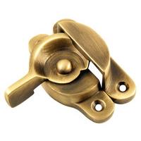 brass antiqued finish fitch fastener 70x25mm