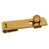 Brass Safety Hasp and Staple 58mm