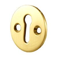 Brass Round Open Escutcheon 32mm