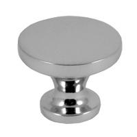 Bright Chrome Cabinet Knob 38mm