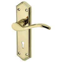 Brass Paris Keyhole Handle Set