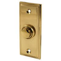 Brass Door Bell 76x32mm