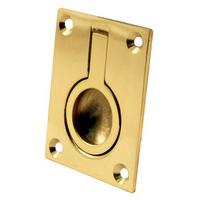 Brass Flush Ring Hnadle 50x63mm