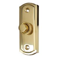 Brass Door Bell 81x31mm