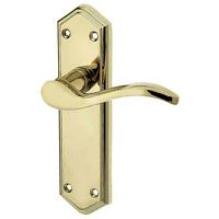 Brass Paris Latch Handle Set