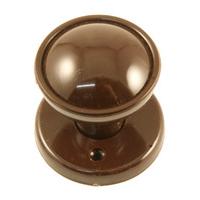 Brown Nylon Internal Door Knob Set