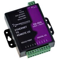 Brainboxes ED-004 Ethernet to 4 Digital IO and RS232 Serial Port