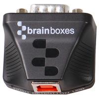 brainboxes us 235 1 ultra small port rs232 usb to serial adapter