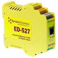 Brainboxes ED-527 Ethernet to 16 Digital Outputs + RS485 Gateway