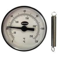 brannan 334040 clip on pipe thermometer 0 to 120c