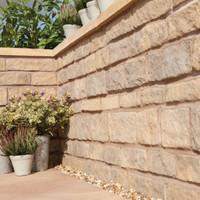 Bradstone, Rough Dressed Walling Southwold Block Mixed Sizes - 5.20 m2 Per Pack