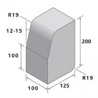 bradstone block kerbs brindle large kerb 200 x 125 x 100 192 per pack