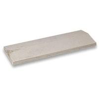 Bradstone, Screenwall Off-White Saddleback Coping, 610(L) x 140(W) x 55(H) - Individual Unit