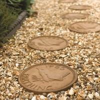 Bradstone, Stepping Stones Farthing Stepping Stone Bronze, 300 Diameter - 31 Per Pack