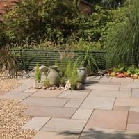 bradstone blended natural sandstone paving imperial green blend 900 x  ...