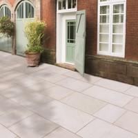 bradstone grand natural sandstone paving imperial white 1250 x 750 14  ...