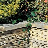 bradstone madoc walling weathered cotswold coping 470l x 130w x 45h in ...