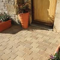 Bradstone, Woburn Rumbled Block Paving Fossil Buff 200 x 134 x 50 - 9.05m2 Per Pack