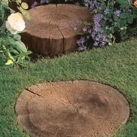 Bradstone, Stonewood Stepping Stone Antique Brown 290-450mm Diameter - 36 Per Pack