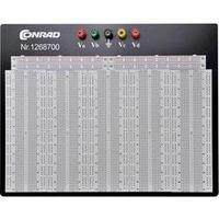 Breadboard Total number of pins 4520 (L x W x H) 186.2 x 286 x 8.4 mm Conrad Components 0165-40-1-32054 1 pc(s)