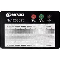 Breadboard Total number of pins 610 (L x W x H) 114.3 x 186.2 x 8.4 mm Conrad Components 0165-40-1-3301B 1 pc(s)