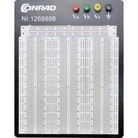 Breadboard Total number of pins 2700 (L x W x H) 186.2 x 171.6 x 8.4 mm Conrad Components 0165-40-1-32032 1 pc(s)