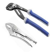 britool britool e194944b 2 piece lock grip plier set