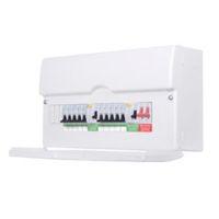 british general 100a 13 way metal enclosure consumer unit