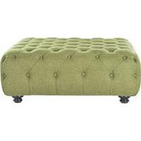 branagh large ottoman lime green