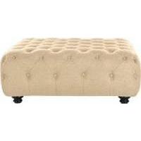 Branagh Large Ottoman, Barley Beige