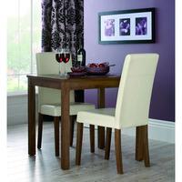 Brompton Dining Set 3 Piece Walnut