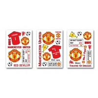 brewers stickers manchester united wall sticker wp40002