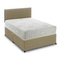 brooklyn memory pocket 1400 set linen 2 drawers double white